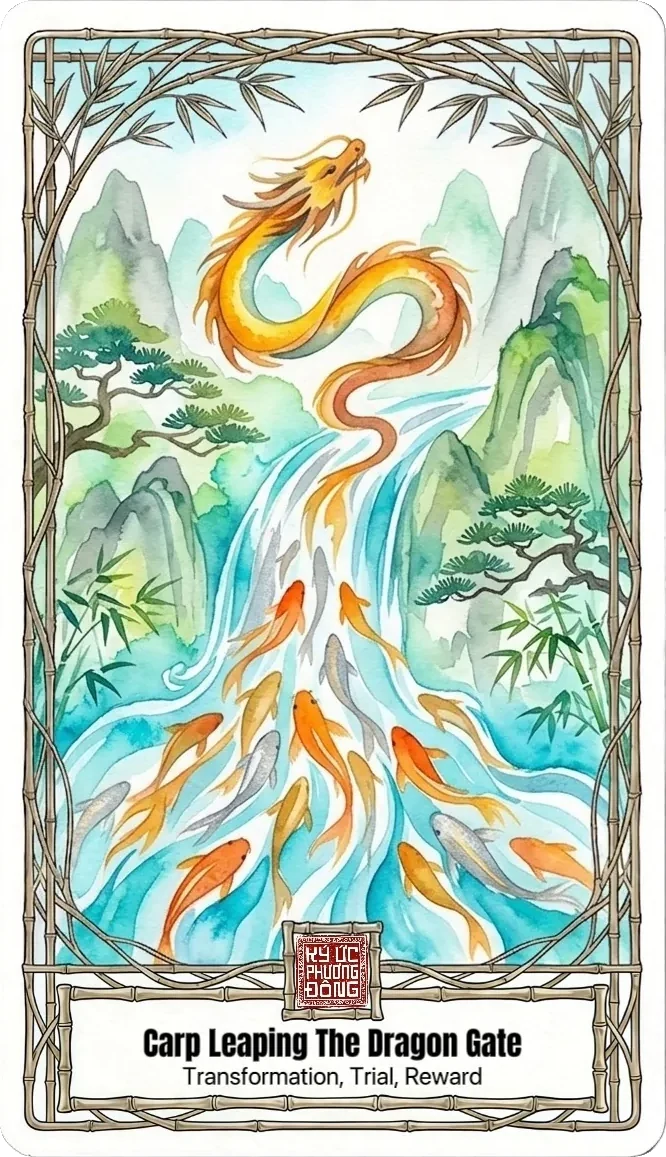 Carp Leaping the Dragon Gate