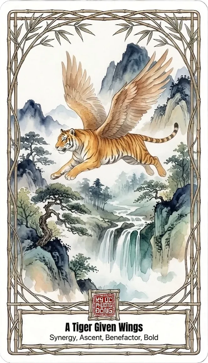 A Tiger Given Wings