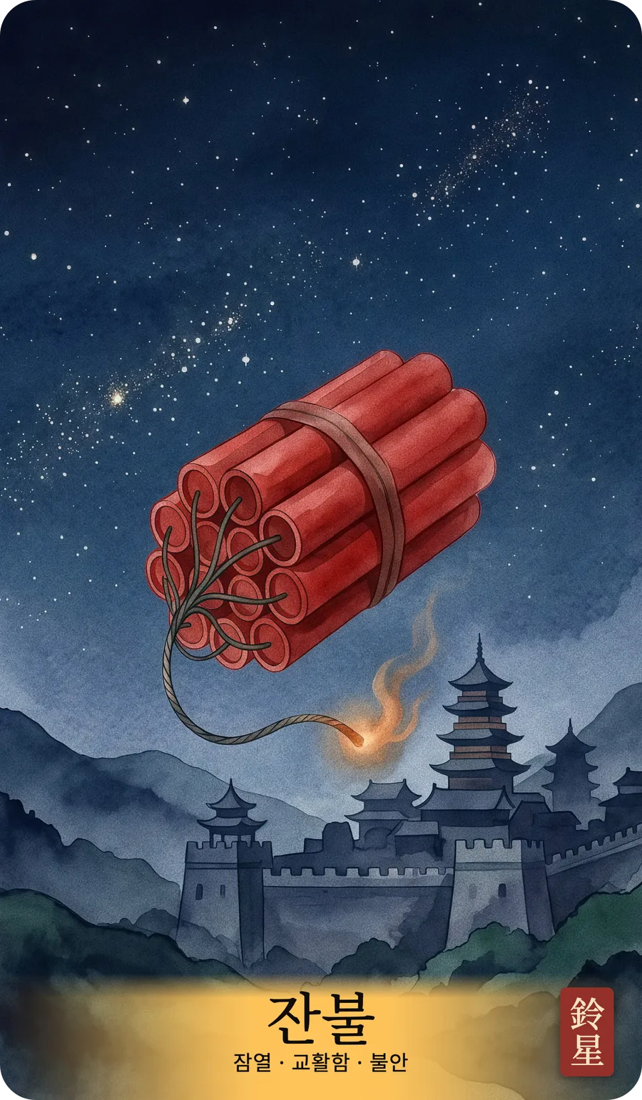 잔불