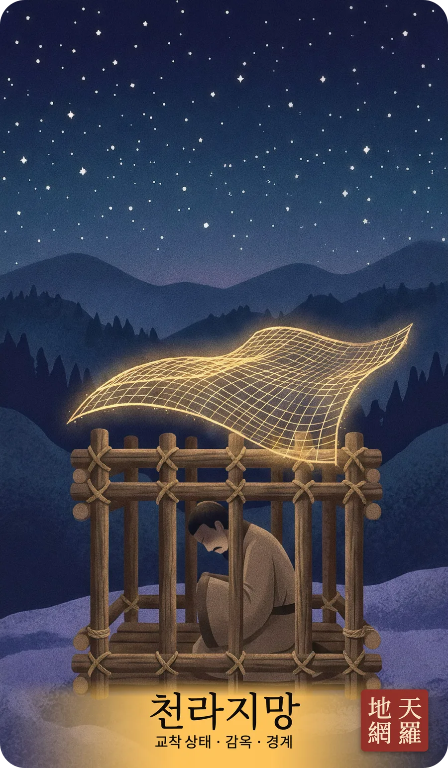 천라지망