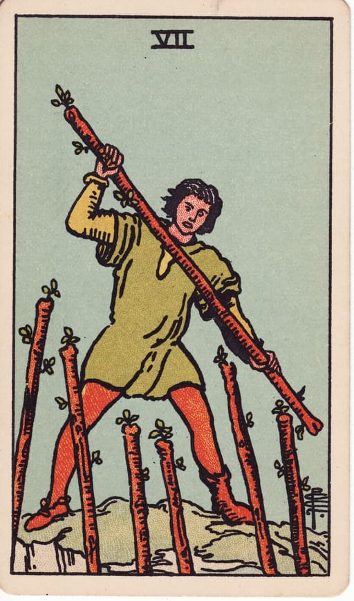 Seven of Wands