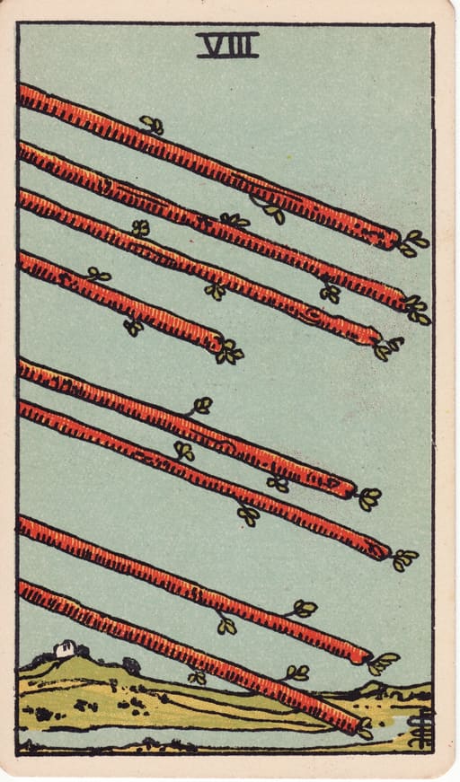 Eight of Wands