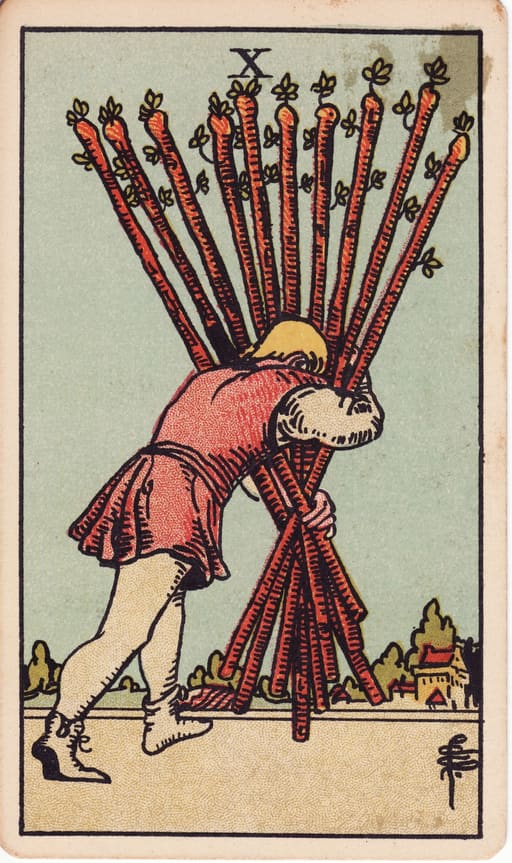 Ten of Wands