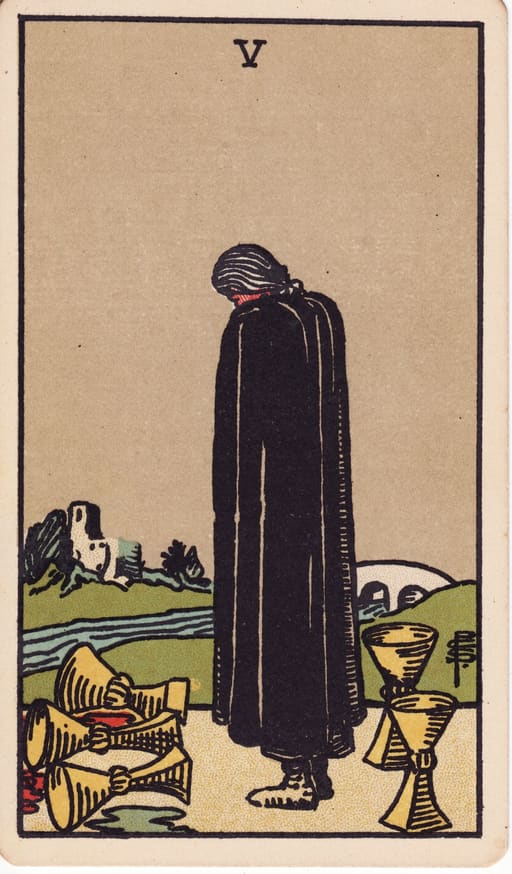 Five of Cups