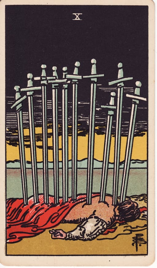 Ten of Swords