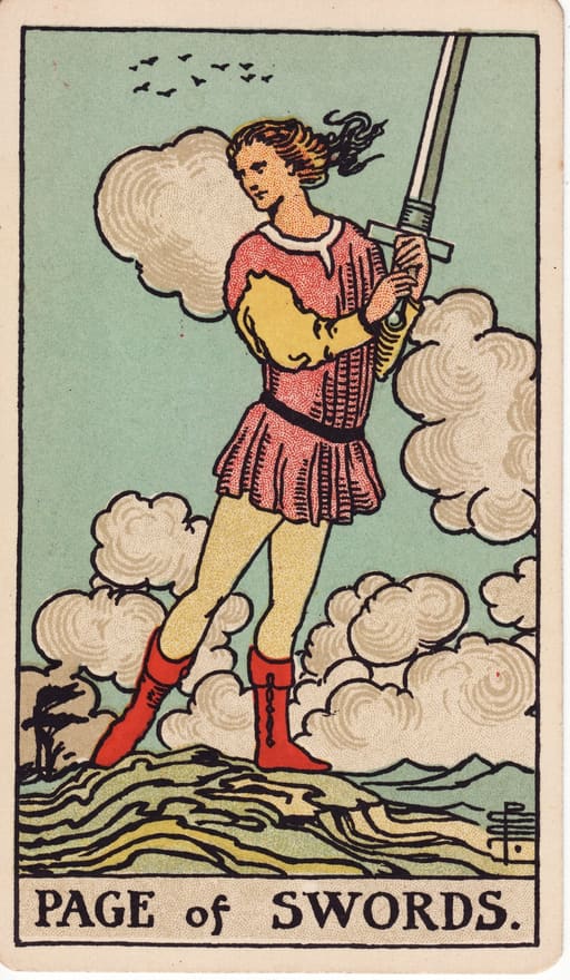 Page of Swords