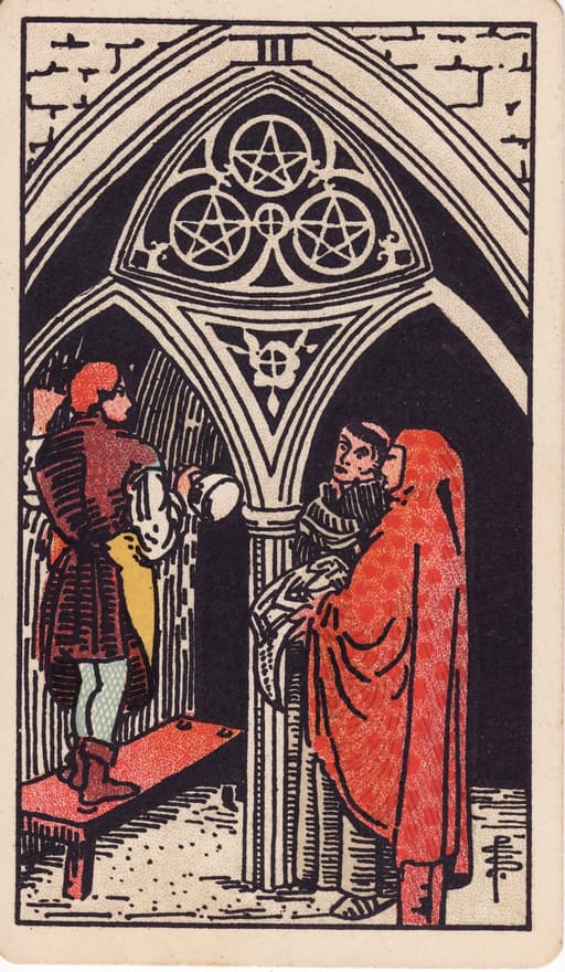 Three of Pentacles