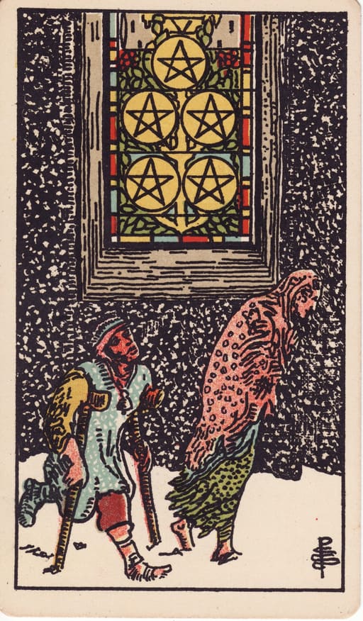 Five of Pentacles