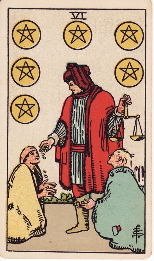 Six of Pentacles
