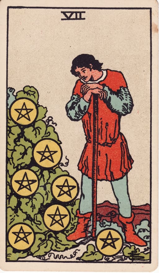 Seven of Pentacles